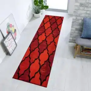 Ouranos Rugs - Red, 60 x 225 cm