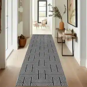Luna Rugs - Dark Grey, 60 x 300 cm