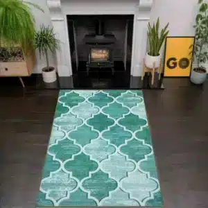 Ouranos Rugs - Aqua, 80 x 150 cm
