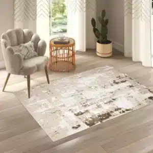 Abstract Rugs - Beige, 80 x 150 cm