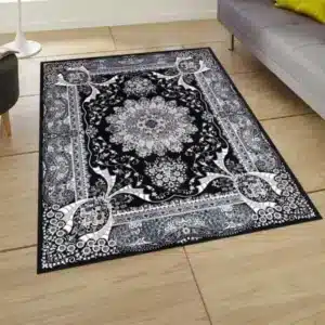 Rada Rugs - Black, 80 x 150 cm