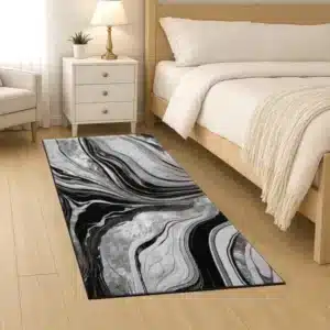 Gant Rugs - Black & Grey, 80 x 150 cm
