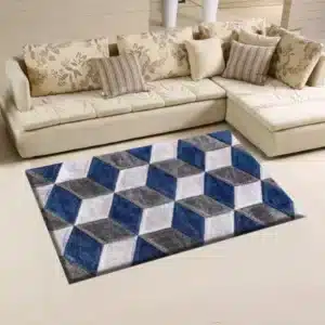 Qurto Rugs - Blue, 80 x 150 cm