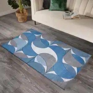Kenzo Rugs - Blue, 80 x 150 cm
