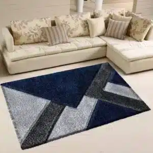 Nova Rugs - Blue & Grey, 80 x 150 cm