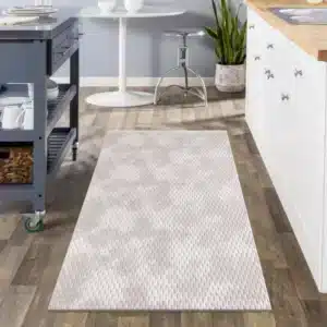Mosaic Rugs - Cream, 80 x 150 cm