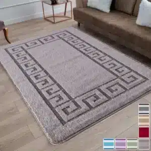 Rocco Rugs - Dark Grey, 80 x 150 cm