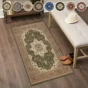 Rome Rugs Renoazul - Green, 80 x 150 cm