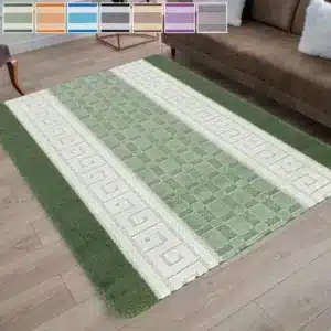 Nada Rugs - Green, 80 x 150 cm