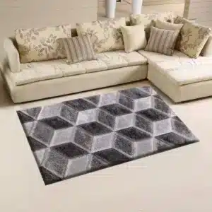 Qurto Rugs - Grey, 80 x 150 cm