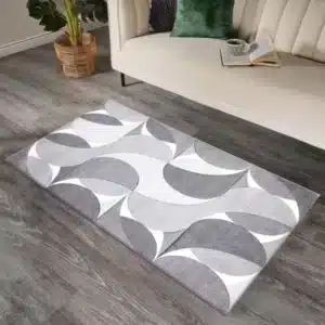 Kenzo Rugs - Grey, 80 x 150 cm