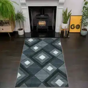 Estime Rugs - Grey, 80 x 150 cm