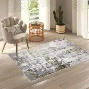 Abstract Rugs - Ochre, 80 x 150 cm