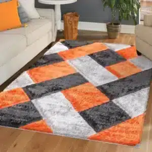 Orion Rugs - Orange, 80 x 150 cm