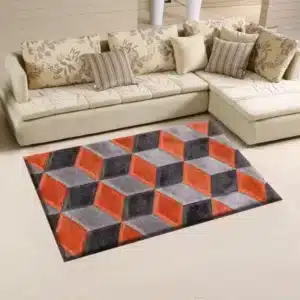 Qurto Rugs - Orange, 80 x 150 cm