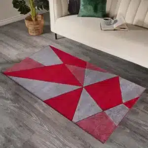 Athens Rugs - Red, 80 x 150 cm