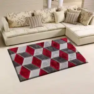 Qurto Rugs - Red, 80 x 150 cm
