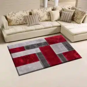 Zonic Rugs - Red, 80 x 150 cm