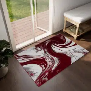 Iris Rugs - Red, 80 x 150 cm