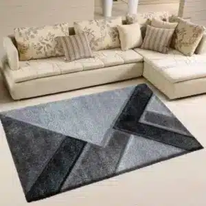 Nova Rugs - Silver & Grey, 80 x 150 cm