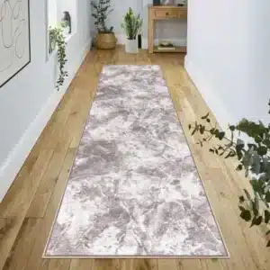 Marble Rugs - Beige, 80 x 300 cm