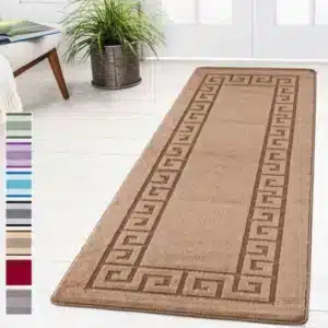 Rocco Rugs - Beige, 80 x 300 cm