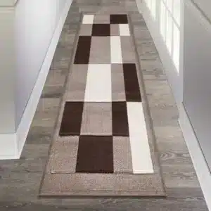 Havana Rugs - Beige & Brown, 80 x 300 cm