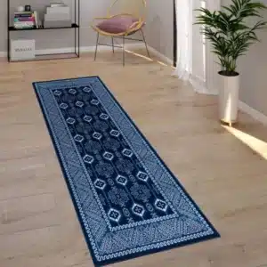 Arta Rugs - Blue, 80 x 300 cm
