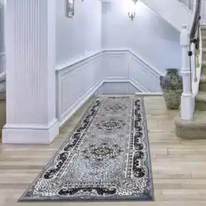 Rada Rugs - Grey, 80 x 300 cm