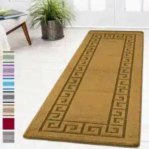 Rocco Rugs - Ochre, 80 x 300 cm