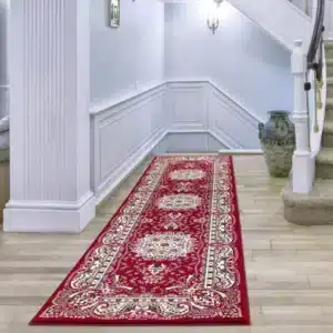 Rada Rugs - Red, 80 x 300 cm