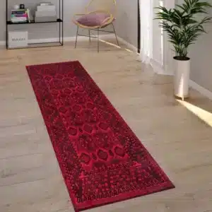 Arta Rugs - Red, 80 x 300 cm