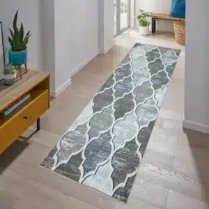 Ouranos Rugs - Beige, 80 x 460 cm