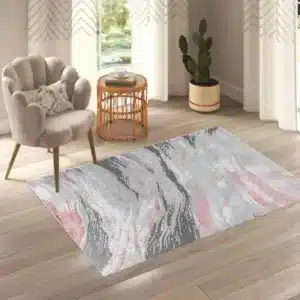 Jeze Rugs Renoazul - Pink, 80 x 150 cm