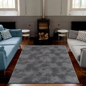 Mosaic Rugs - Anthracite, 160 x 230 cm