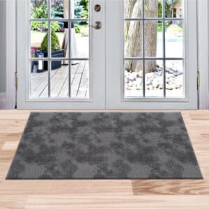 Mosaic Rugs - Anthracite, 60 x 110 cm