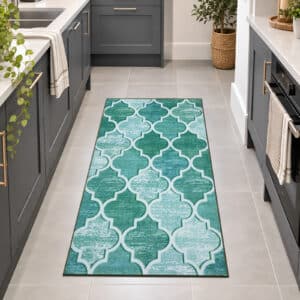 Ouranos Rugs - Aqua, 80 x 150 cm