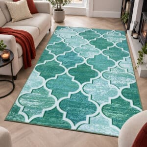 Ouranos Rugs - Aqua, 160 x 230 cm