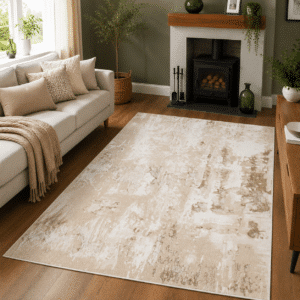 Abstract Rugs - Beige, 120 x 170 cm