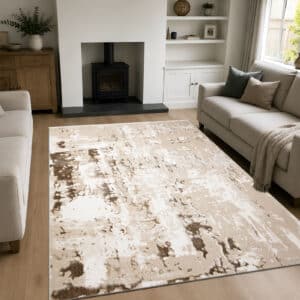 Abstract Rugs - Beige, 200 x 290 cm
