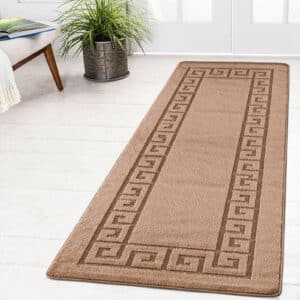 Rocco Rugs - Beige, 80 x 300 cm