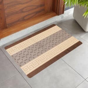 Nada Rugs - Beige & Brown, 50 x 80 cm