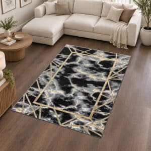 Kiens Rugs - Black, 120 x 170 cm