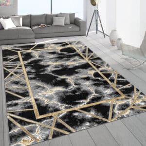 Kiens Rugs - Black, 160 x 230 cm