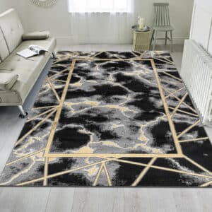 Kiens Rugs - Black, 200 x 290 cm
