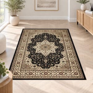 Rome Rugs Renoazul - Black, 120 x 170 cm