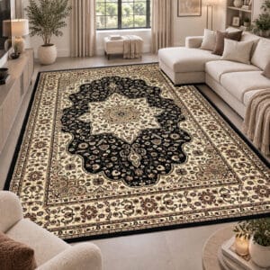 Rome Rugs Renoazul - Black, 200 x 290 cm