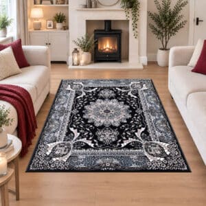 Rada Rugs - Black, 120 x 170 cm