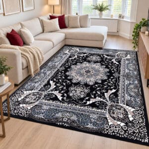 Rada Rugs - Black, 200 x 290 cm