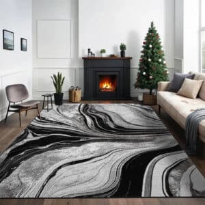 Gant Rugs - Black & Grey, 240 x 320 cm